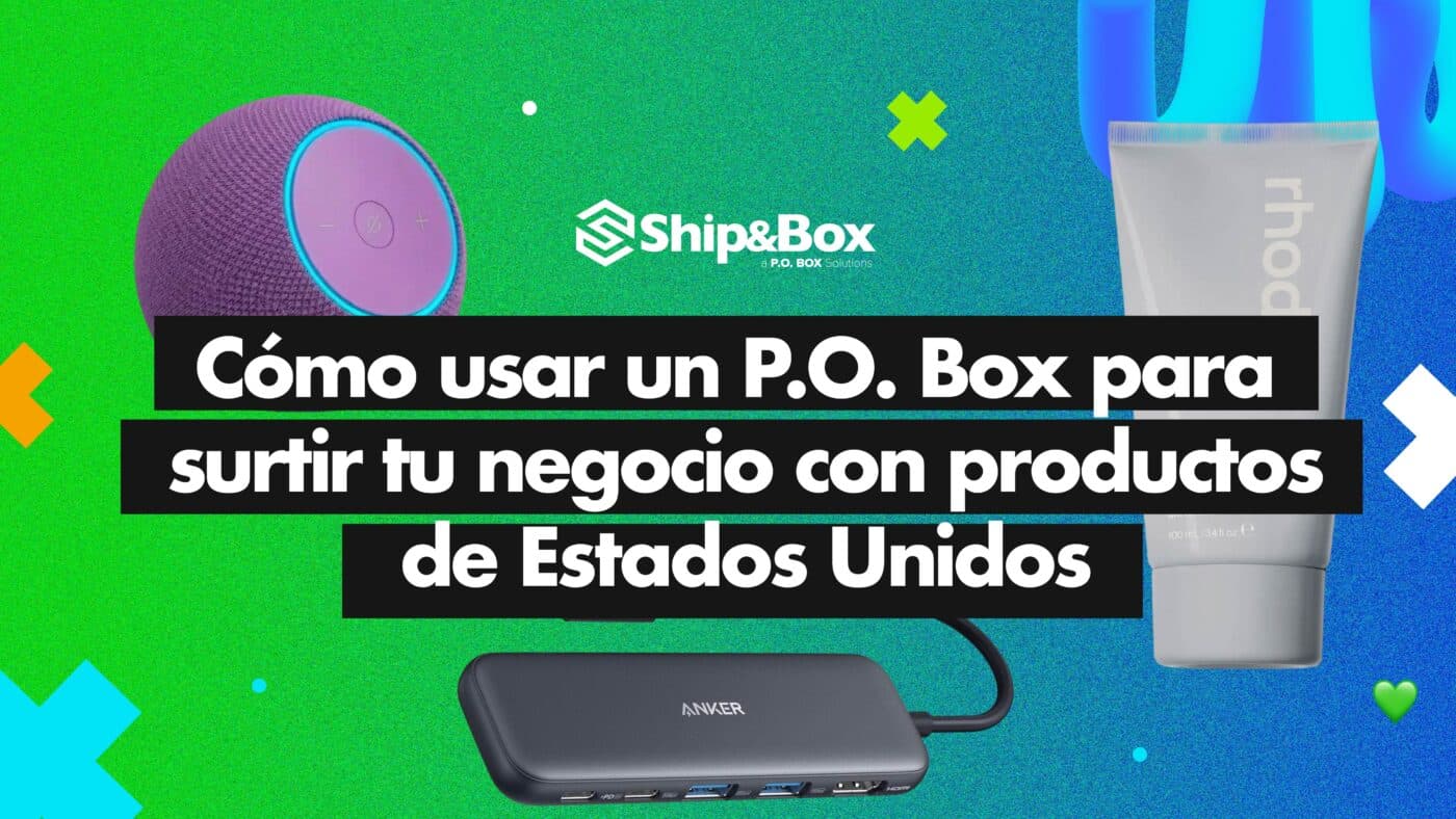: importar productos de Estados Unidos para vender